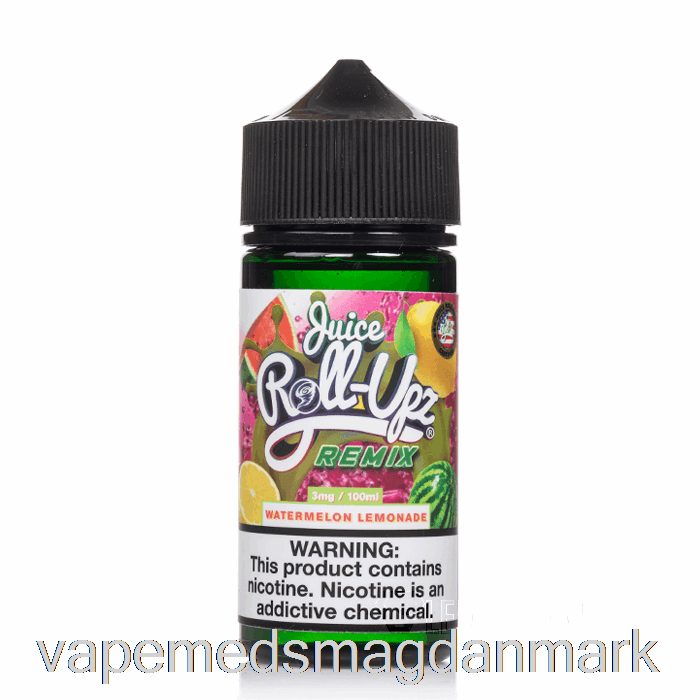 Vape Juice Vandmelon Limonade - Juice Roll Upz Remix - 100ml 3mg